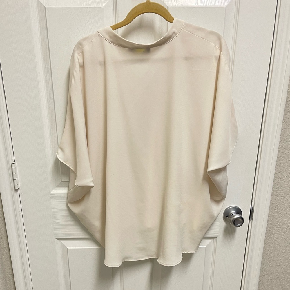 HATCH Maternity Cream Blouse - Picture 8 of 10
